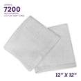 thumbnail image 4 of SupremePlus Multipurpose Cleaning Cloths 12" x 12" Cotton Washcloths for Painters, White 7200 Count, 4 of 7