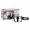 thumbnail image 6 of Vinod V-2L Stainless Steel Sandwich Bottom Pressure Cooker, 2-Liter,Silver,Medium, 6 of 7