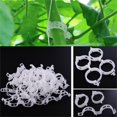 thumbnail image 3 of 400/600pc Clip De Planta De Plástico Asegurado, Clips De Jardín Para Plantas Trepadoras, Clips De Plástico Clips De Soporte De Plantas Tomate Uva Vid Vegetales Clips De Fijación De Plantas, 3 of 8