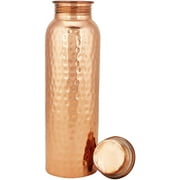 Perilla Home 100% Hammered (1 Litre ) Pure Copper Bottle With Leak Proof Contains Ayurveda Health Benefits For Drinking Water For Men Women Gym Yoga |Travelling | Hiking | Indoor | Outdoor | Office |