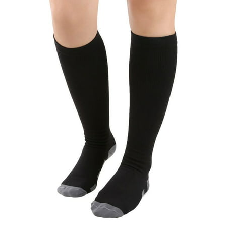 Compression Socks for Men & Women (20-30 mmHg) Best Graduated Athletic Fit for Running, Nurses, Shin Splints, Flight Travel & Maternity Pregnancy - Boost Stamina, Circulation & (Best Way To Boost Stamina)