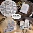 thumbnail image 2 of 4Packs Clear Stickers for Scrapbooking Journaling Vintage Junk Journal Supplies Transparent Sulfuric Acid Paper Self Adhesive Planner Crafts Decals Kit Christmas Steampunk Floral Plants Decoration, 2 of 30