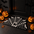 thumbnail image 3 of Pumpkin Bath Mat, Fall Decor Absorbent Bath Mat Halloween Pumpkin Vintage Truck Doormat Non Slide Washable Bathroom Floor Rug 15x23 Inch Multicolor, 3 of 7