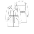 thumbnail image 3 of Adar Universal 32" Women's Perfection Scrub Labcoat, 3 of 4