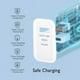 thumbnail image 2 of Cargador Rápido Apple MFi Innotech Bloque Cargador iPhone Adaptador USB C Enchufe Pared con Cable USB C a Lightning Estuche 6 Pies, 2 of 5
