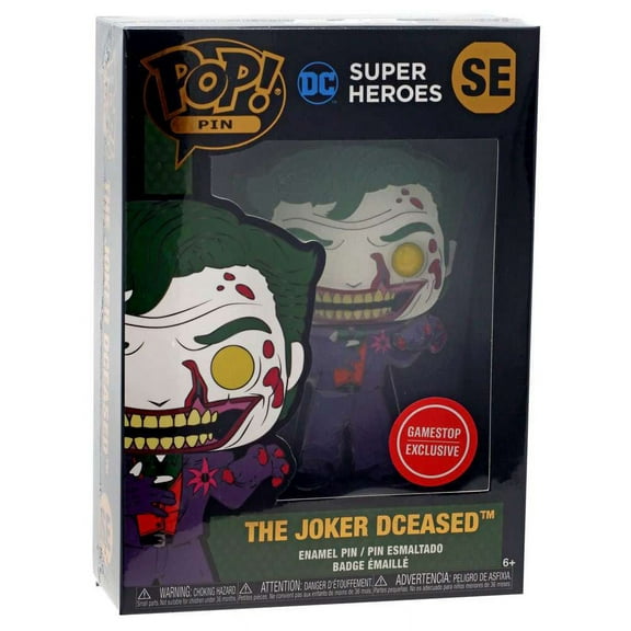 Funko POP! Pin The Joker DCeased Large Enamel Pin (Bloody)