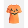 thumbnail image 5 of Halloween Men's Jacko Smile Graphic Tee from Way to Celebrate, Sizes XS-4XLT, 5 of 5