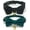 Corduroy-Black Green, variant on 2 Pack Soft Corduroy Cat Collars with Bow Tie & Bell Adjustable Breakaway Bowtie Kitten Collar for Girl Boy Kittens(Blue & Pink)