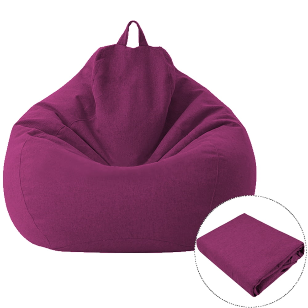 DODOING Stuffed Storage Bean Bag Chair Cover (No Filler) Extra Large  Beanbag Cover Stuffed Animal Storage or Memory Foam Soft Premium Corduroy  Covers