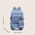 thumbnail image 3 of Multi Functional Travel Backpack, Large Capacity Laptop Schoolbag, Casual Mesh Outdoor Hiking Bag With Coin Purse, 3 of 4