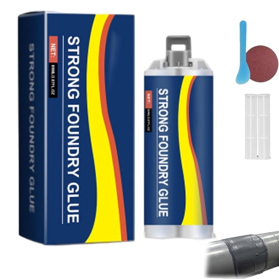 Sictive Weld Super Glue, Strong Foundry Glue for Metal, Metal Repair Glue, High Temperature Resistant Casting Repair for Metal Defects and Repairs