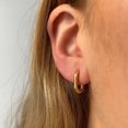 thumbnail image 2 of Gold Cz Huggies, 2 of 3