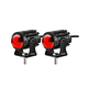 thumbnail image 1 of Faros De Lupa Luces Led Auxiliares Con Estrobo 5 Modos 120w Lab.G Negro, Rojo, 1 of 5