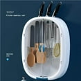 thumbnail image 3 of pitrice Cutlery Storage Rack No-punch Spatula Holder Wall-mounted Kitchen Utensils Rack, 3 of 7