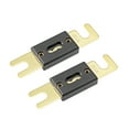 thumbnail image 5 of Uxcell 130Amp ANL Fuse DC 32 Volt for Automotive Car Audio Amplifier Inverter Replacement Metal Black 2pcs, 5 of 5
