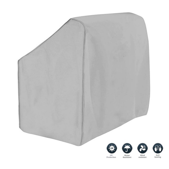 PETU 600D Grey WaterProof Heavy duty Boat Center Console Cover 45"H X