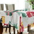 thumbnail image 5 of Yayeee Tablecloths 60" x 108" Rectangle Wrinkle Resistant Party Table Cover, Christmas Train, 5 of 8