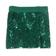 thumbnail image 2 of EchfiProm Womens Green Skirts Sequin Club Shiny Mini Party Stretchy Skirts for Women Going Out, 2 of 4