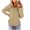 1# Khaki cheap stuff under 5 dollars, variant on Dyegold Womens Pullover Quarter Zip Teen Girls Zip Up Pullover Tops Waffle Hoodie Women Womens Sweatshirt Work Office Sport Oversized ​Halloween ​Womens Sweatshirt ​Fashion $15 & Under