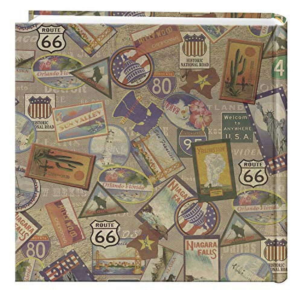 Pioneer DA-200MAP 4x6 Map Frame Album Travel Stickers