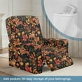 thumbnail image 4 of Renewold Dachshund Maple Leaf Reclining Sofa Cover Heavy Duty Couch Protector 4 Pieces Recliner Cover Machine Washable Lazy Boy Recliner Chair Slipcover Fall Decor for Pets, Dogs, Cats, 4 of 8