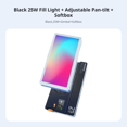thumbnail image 2 of Abbraccia Panel LED RGB regulable portátil, 2 of 6