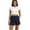 Navy, variant on Casual Shorts for Women Button Fly High Waisted Cargo Shorts with Pockets Baggy Mid Rise Streetwear Summer Bottoms, Navy M