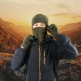 thumbnail image 2 of 3 uds Otoño Invierno cálido gorro de lana bufanda hombres mujeres al aire libre gorros guantes gorras JShteea El nuevo, 2 of 9