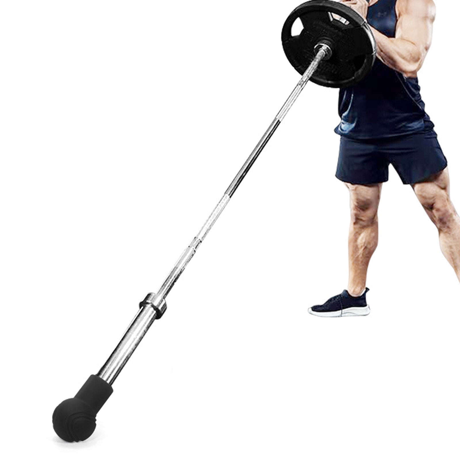Portable Barbell Landmine Base with Anti-Slip Rubber for Home Gym & Outdoor Fitness Training