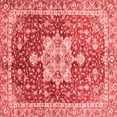 thumbnail image 1 of Ahgly Company Indoor Square Abstract Red Modern Area Rugs, 7' Square, 1 of 4
