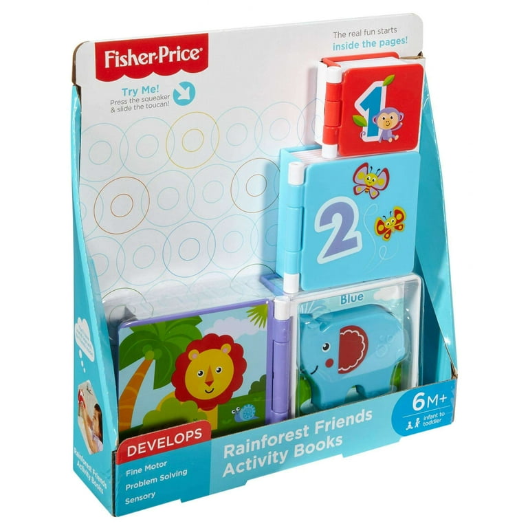Fisher price rainforest store activity book