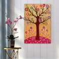 thumbnail image 4 of Marmont Hill "Sleepy Owl" by Sascalia Painting Print on Wrapped Canvas, 4 of 7