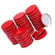 thumbnail image 1 of Inteprter 12 tapas de 70 mm de boca ancha para tarros de conservas, tapas de almacenamiento de sellado, tapa de repuesto Cocina y Comedor Rojo, 1 of 6