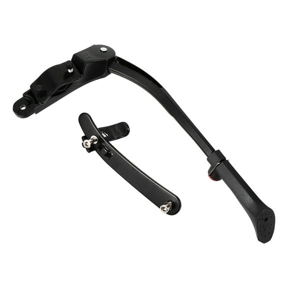 Masteelf Cycling Stands Levers Bicycle Kickstand Mountain Bike Stand Fitness 55X3CM Black
