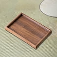 thumbnail image 3 of Square Wooden Tea Tray for Dry Brewing and Cup Organization - Multi-Purpose Snack and Fruit Serving Platter, Space-Saving Home Kitchen Accessory, 3 of 6