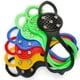 thumbnail image 2 of Fundas de silicona para zapatos de exterior, antideslizantes, para escalada en hielo y nieve, clavos para escalada en nieve, garras simples de 5 dientes para hielo, 2 of 3