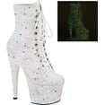 thumbnail image 2 of Women's Pleaser Adore 1020GDLG Glow In The Dark Platform Bootie, 2 of 2