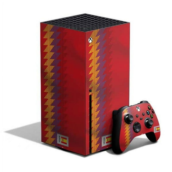 Skinit Countries of the World Spain Soccer Flag Xbox Series X Bundle Skin
