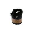 thumbnail image 3 of Birkenstock Arizona Shearling Unisex Shoes Size 9, Color: Black, 3 of 5