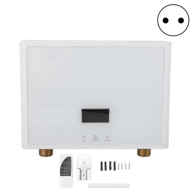 Domestic Instant Water Heater 3000W Intelligent Variable Frequency Constant Temperature Electric Water Heater 220V EU Plug White