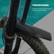 thumbnail image 4 of Dos guardabarros para bicicletas, guardabarros para bicicletas de montaña, accesorios para bicicletas universales delanteros y traseros, tipo de fibra de carbono, 4 of 9