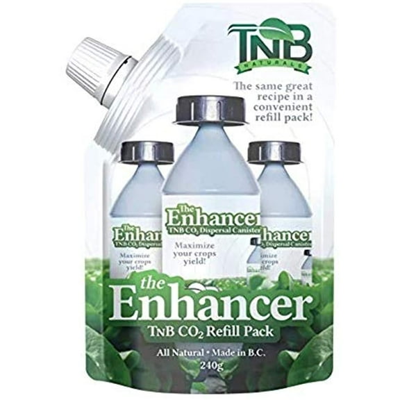 TNB Naturals TNBCO2REF Refill Enhancer CO2 Canister Pack, 4 Pack