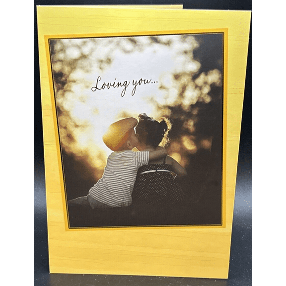 Love You Greeting Card w/Envelope