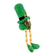 thumbnail image 3 of Northlight St. Patrick's Day Leprechaun Gnome with Dangly Legs - 17", 3 of 5
