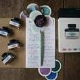thumbnail image 6 of Schneider Callissima Calligraphy Fountain Pen, 1.5 mm, Refillable, Metallic Mint Barrel, Bermuda Blue Ink Cartridge (163811), 6 of 6