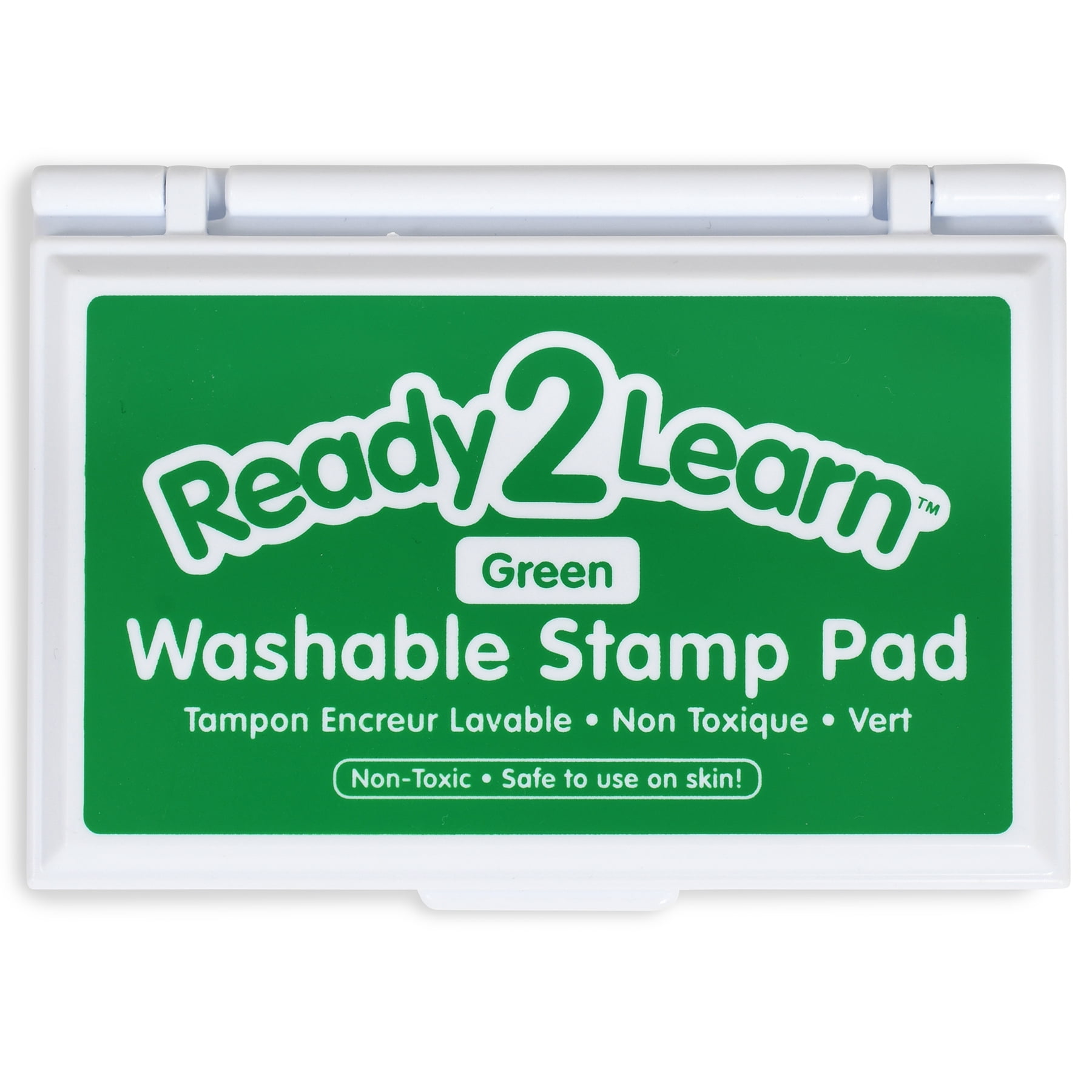 Center Enterprises Ready2Learn Washable Stamp Pad Green Ink Pack of 6 (CE-10043-6)