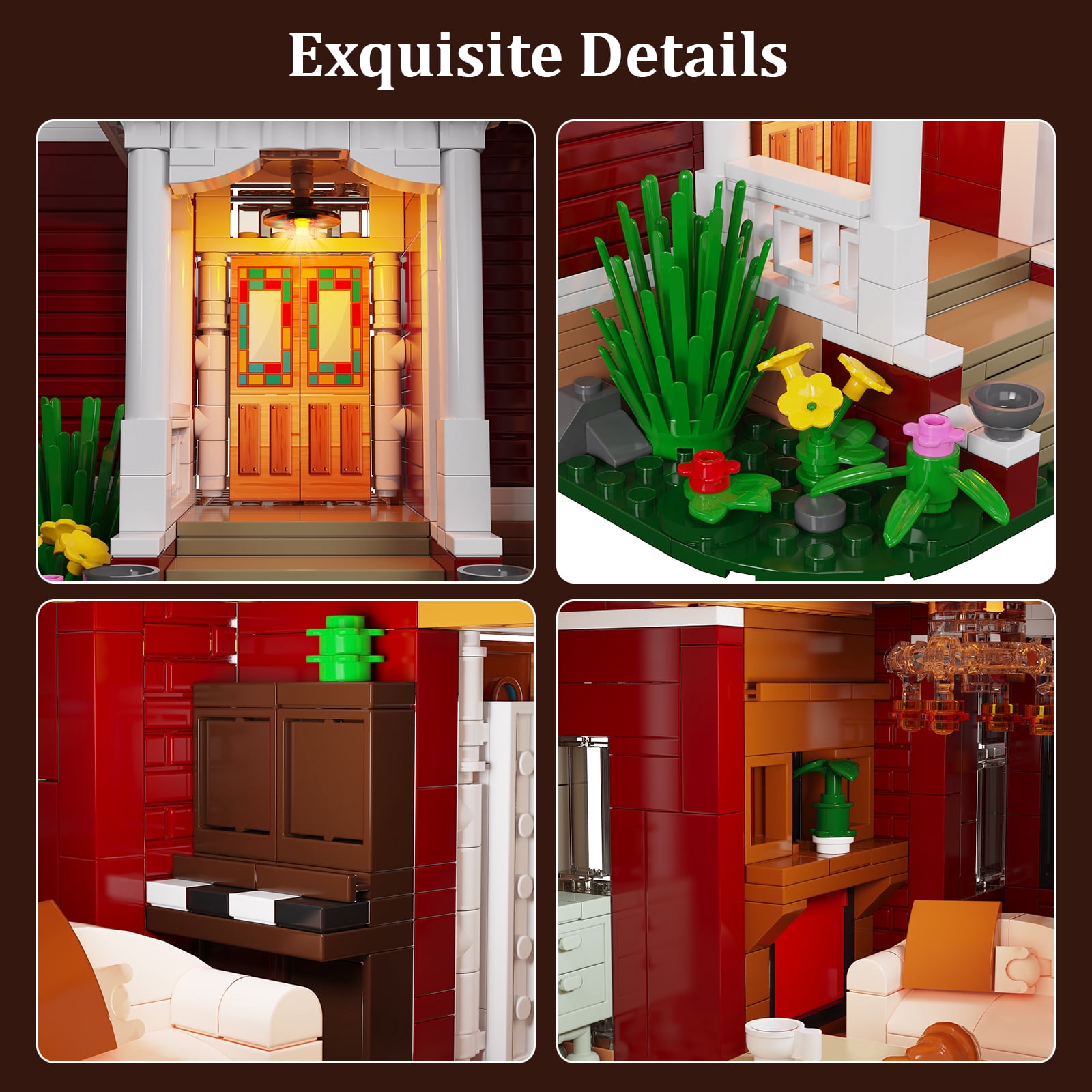 Charmed Magic House Building Block Sets Halliwell Manor Horror House Blocks Toy Kit Gift Decor and Collectible Set for Adult