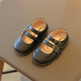 thumbnail image 6 of Povozer Girls School Uniform Shoes Mary Jane Flats Oxfords Dress Shoes (Little/Big Kids)(Black,26), 6 of 6