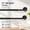 Black, variant on 2 Pack Adjustable Sticky Self Adhesive 3/8 Inch Sash Curtain Rod 17 to 28 Inch Cafe Sidelight Rods for Metal Wood Doors Windows Bathroom Black Set of 2
