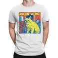 thumbnail image 2 of Giant Cat in Urban Jungle Men's T-shirt, 2 of 3